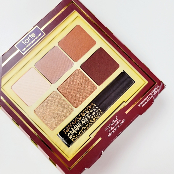 Tarte Maneater Vanity Palette Six Shadows With Mascara new